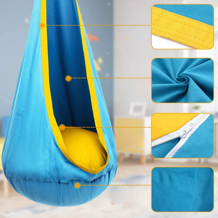 Versatile Hanging Seat Sack, Indoor and Outdoor Use