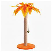 Vertical Cat Scratching Post with Sisal Pole, Dangling Ball, and Base