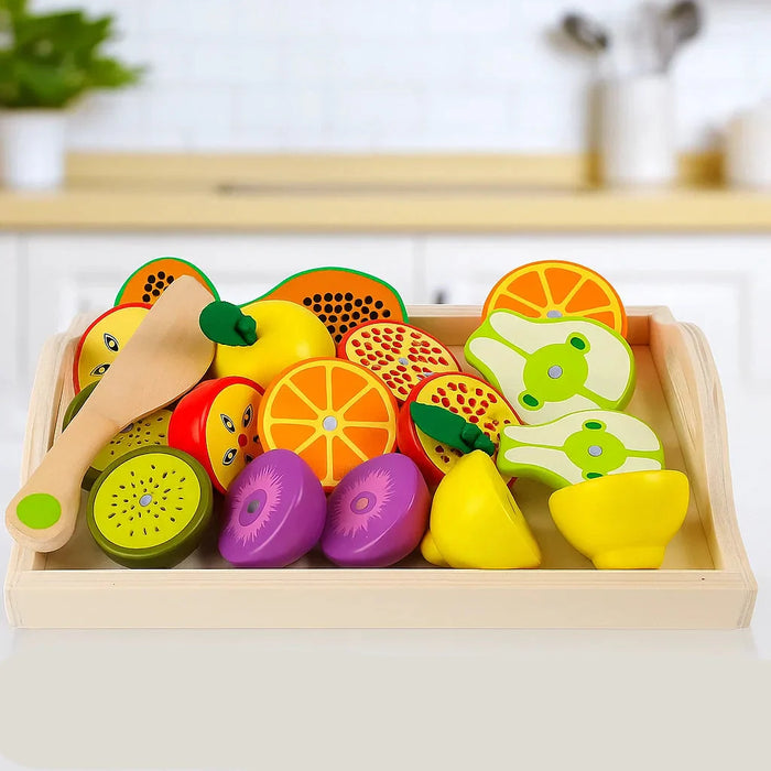 Creative Wooden Kitchen Play Set, Fun and Engaging