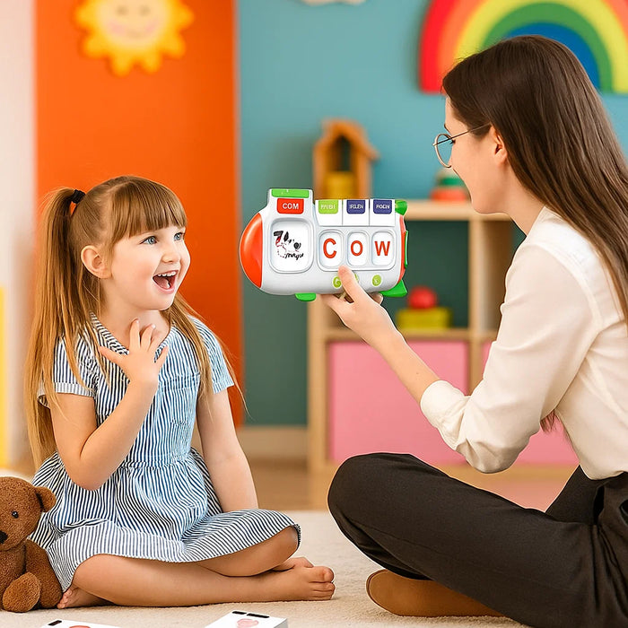 Interactive Educational Card Machine, Engaging Language Learning