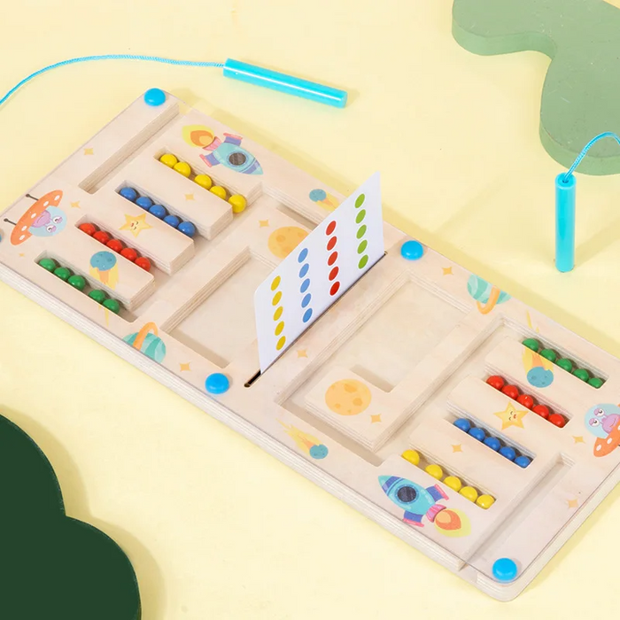 Vibrant Magnetic Game, Engaging Color Exploration