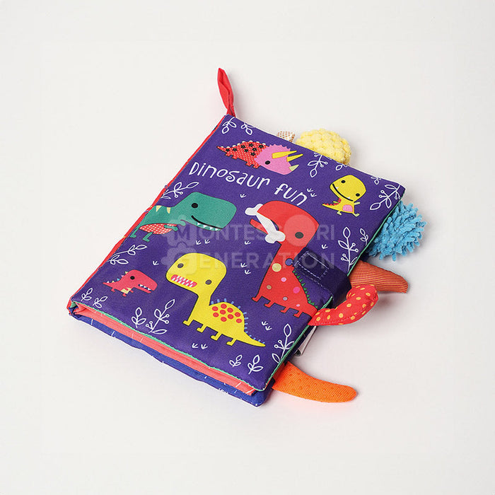 Fabric Activity Book for Kids with Contrasting Colors