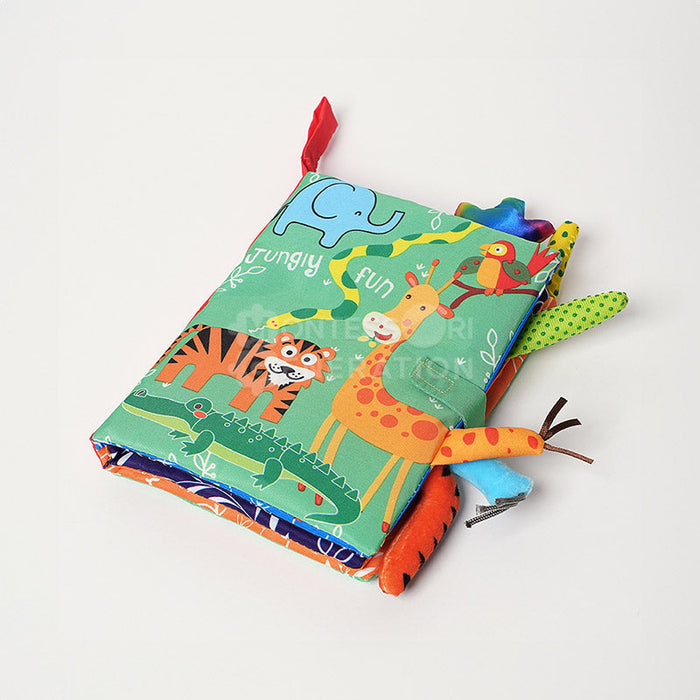 Fabric Activity Book for Kids with Contrasting Colors