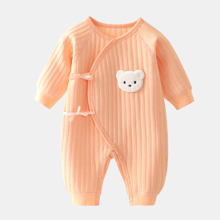 Cuddly Baby Romper, Winter Ready