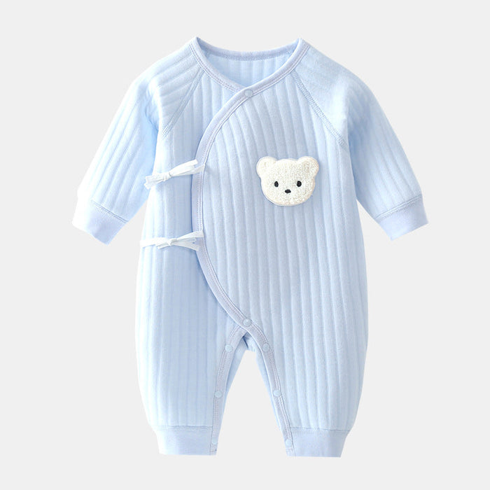 Cuddly Baby Romper, Winter Ready