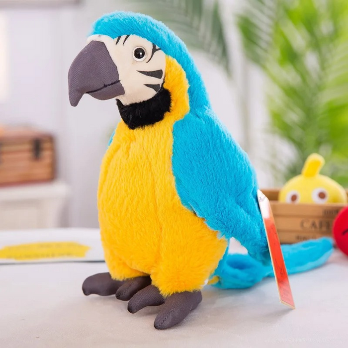 Chatting Parrot Plush Toy, Interactive Companion