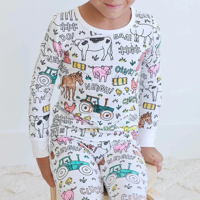 Imaginative Children's Pajamas, Whimsical Design