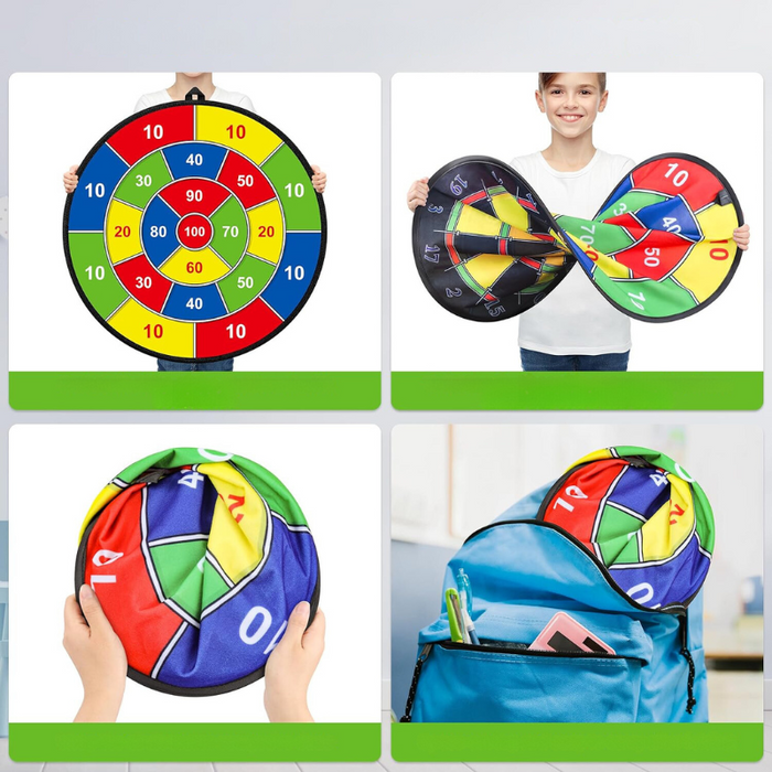 Large Children's Dartboard Set, Fun and Interactive