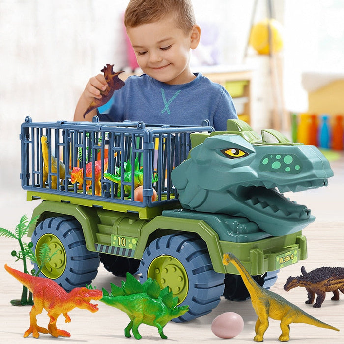 Kids Dinosaur Toys Truck Playset