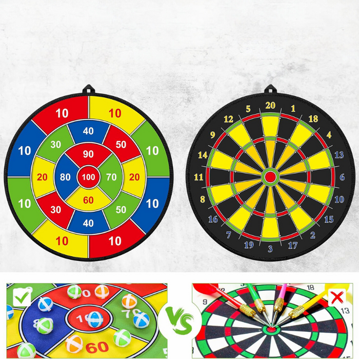 Large Children's Dartboard Set, Fun and Interactive