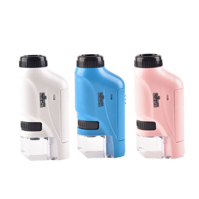 Compact Kids Microscope, LED Enhanced Exploration