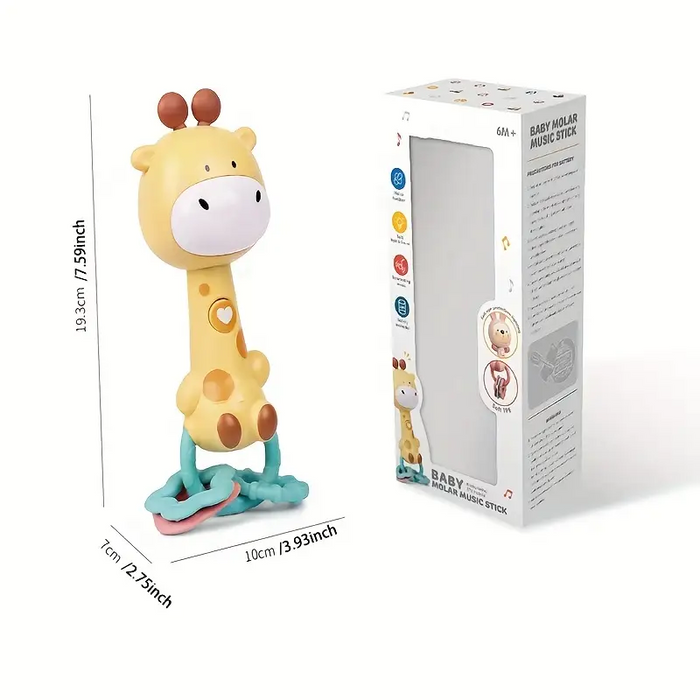 Sensory Baby Rattle, Safe and Educational