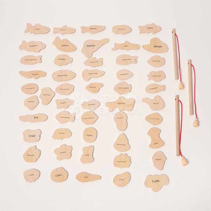 Wooden Fishing Game for Kids
