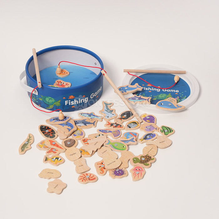 Wooden Fishing Game for Kids