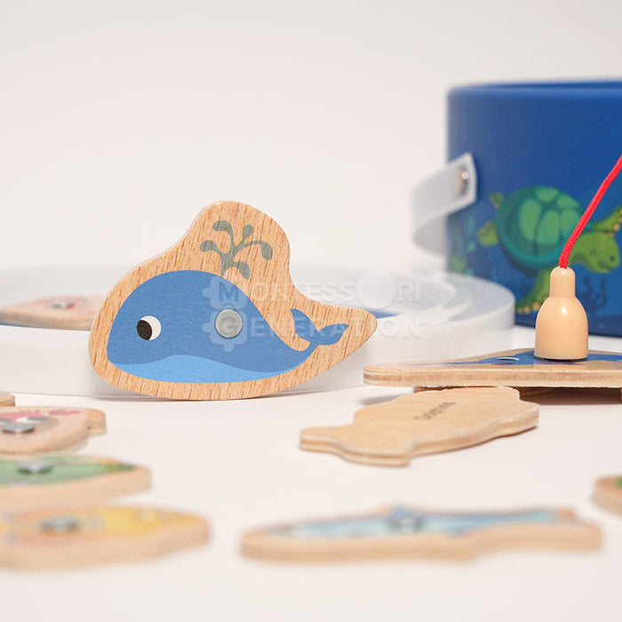 Wooden Fishing Game for Kids