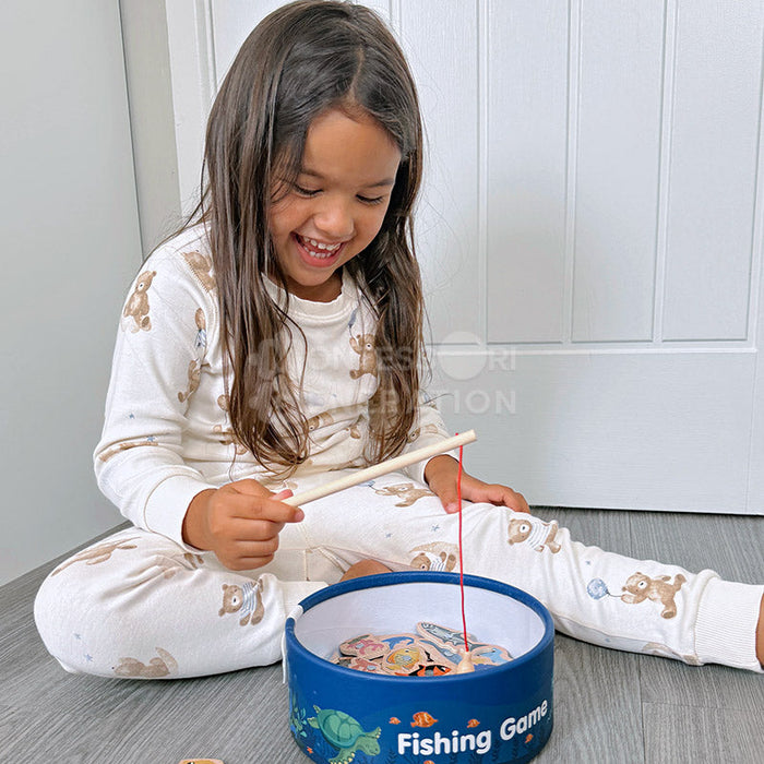 Wooden Fishing Game for Kids