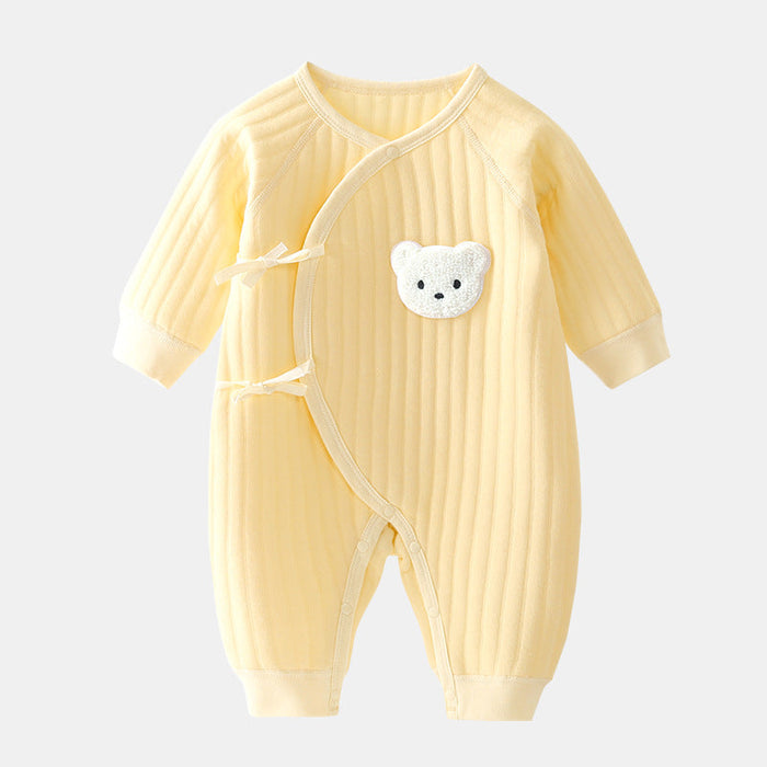 Cuddly Baby Romper, Winter Ready