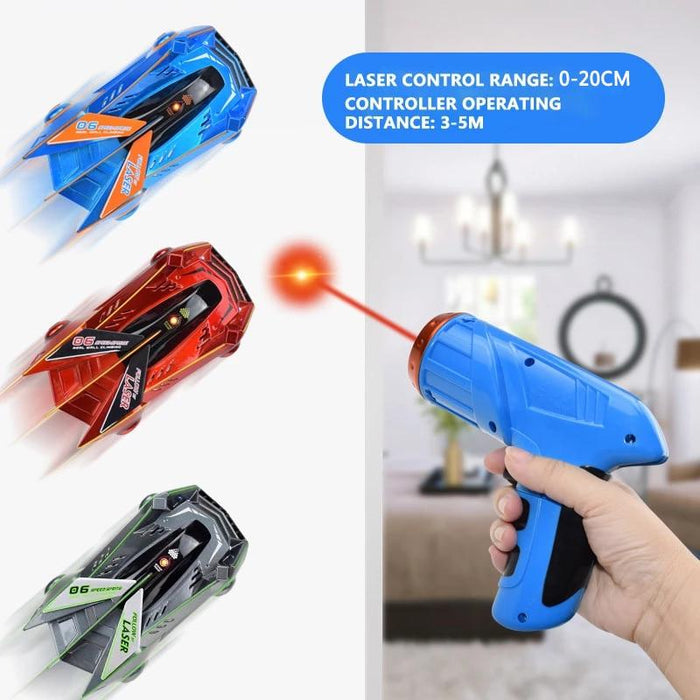 Laser Remote Control Wall Climbing Car