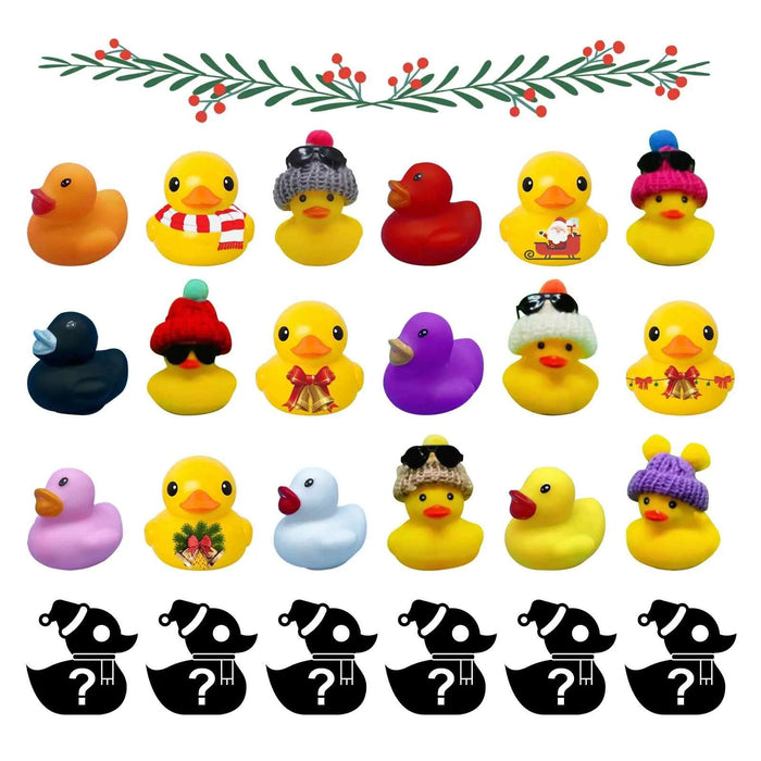 Festive Rubber Duck Calendar, Holiday Surprise