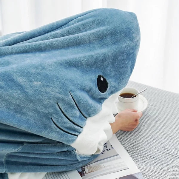 Cozy Winter Shark Onesie, Snug Design