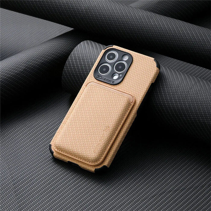 Luxury Phone Case with Card Holder and Wireless Charging Support – Durable and Elegant Design