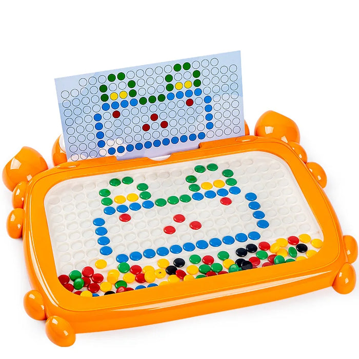 Creative magnetic drawing tablet, educational tool
