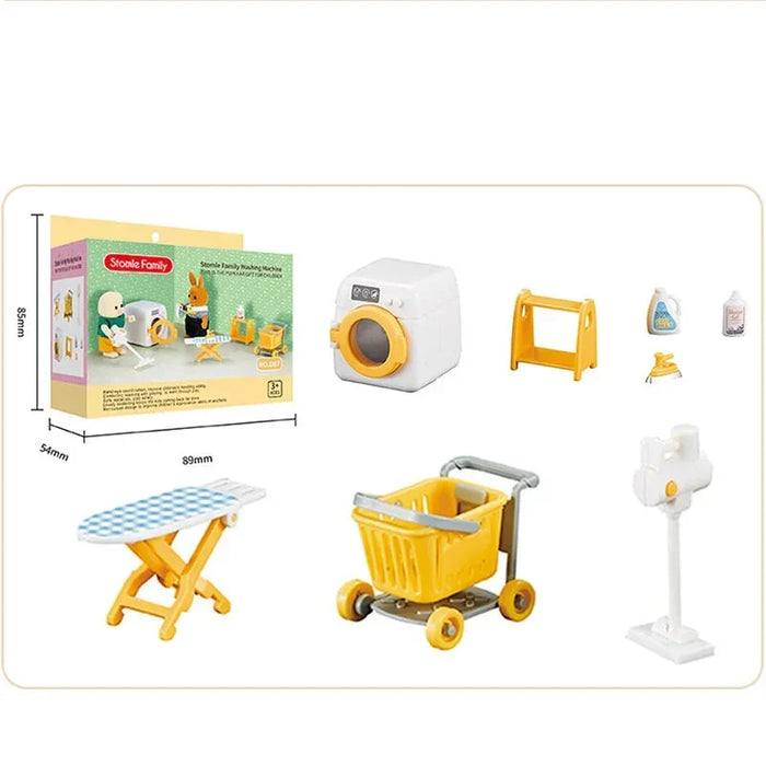 Playful Mini Washing Machine Set, Fun and Educational