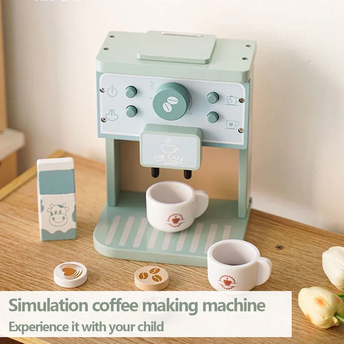 Wooden Coffee Play Set, Engaging and Interactive