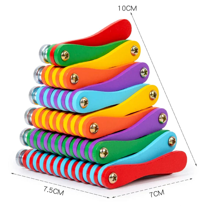 Clever Brain Puzzle, Engaging Wooden Design