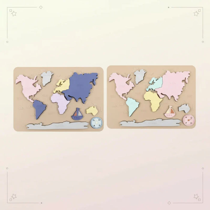 Colorful Educational Puzzle, Interactive Learning