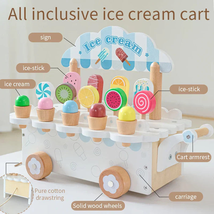 Charming Ice Cream Truck Toy, Imaginative Adventure