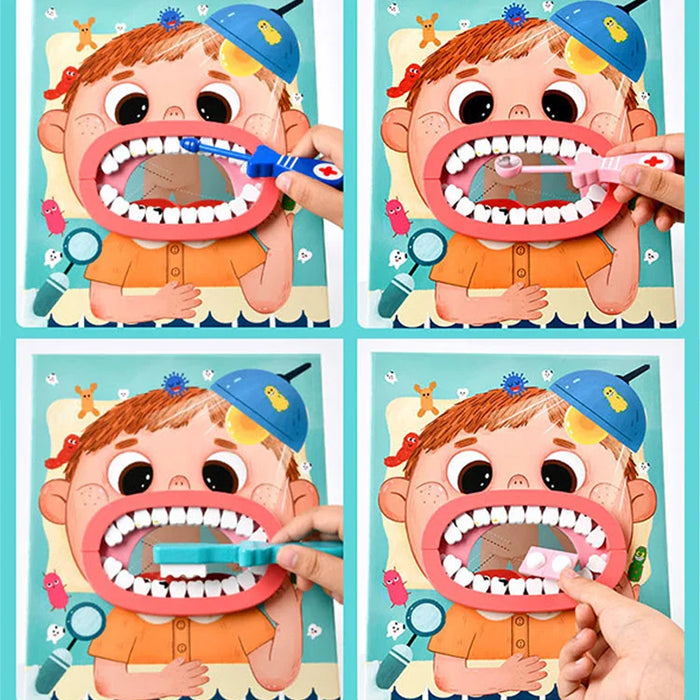 Child-Friendly Dentist Play Set, Interactive Role-Playing Fun