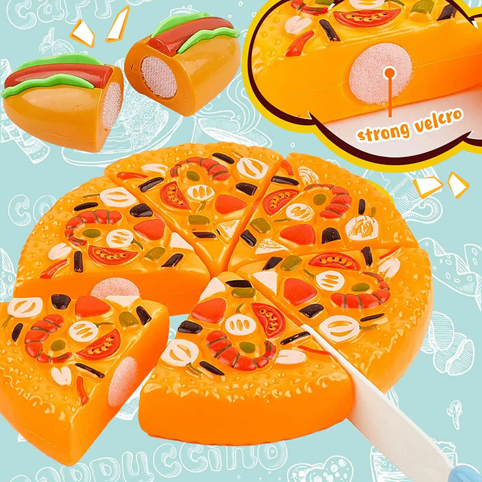 Colorful Vegetable and Fruit Playset, Educational Fun