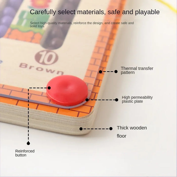 Colorful Magnetic Puzzle, Educational Counting Activity