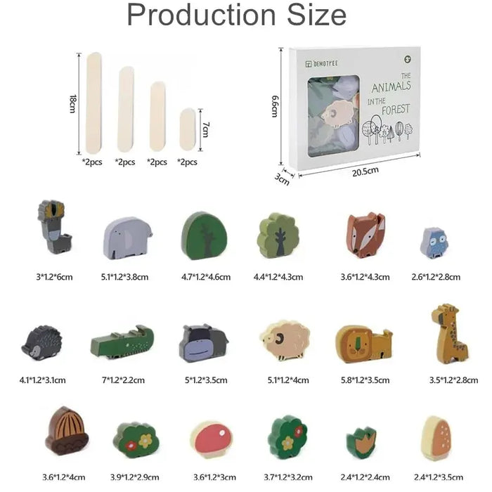 Colorful Animal Stackers, Engaging Stacking Toys