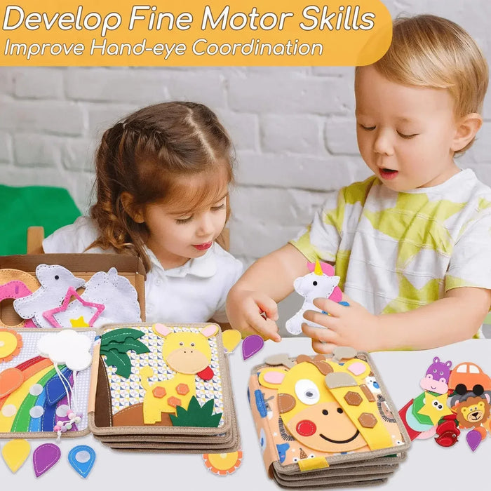 Sensory Animal Book, Interactive & Engaging