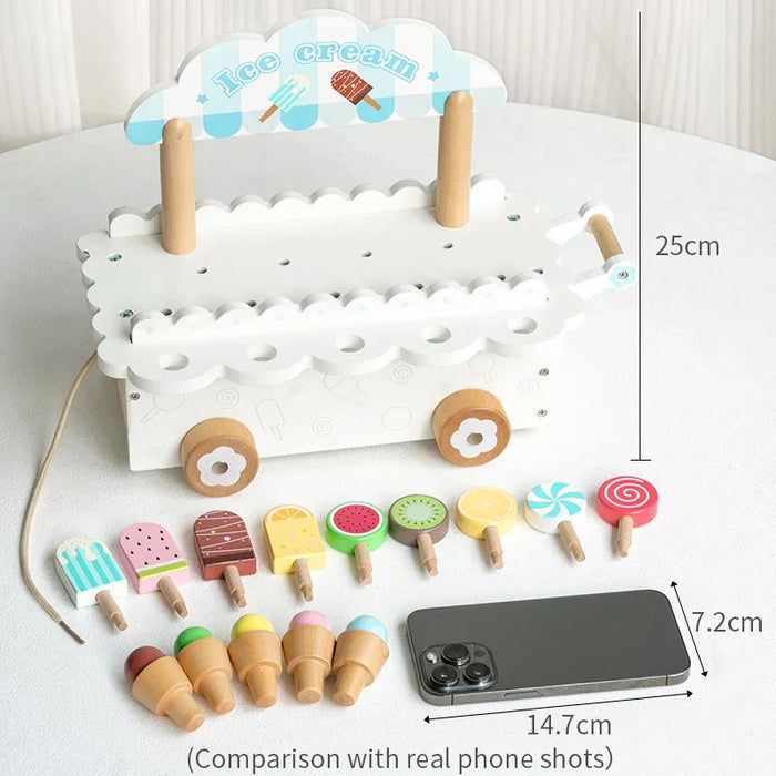 Charming Ice Cream Truck Toy, Imaginative Adventure