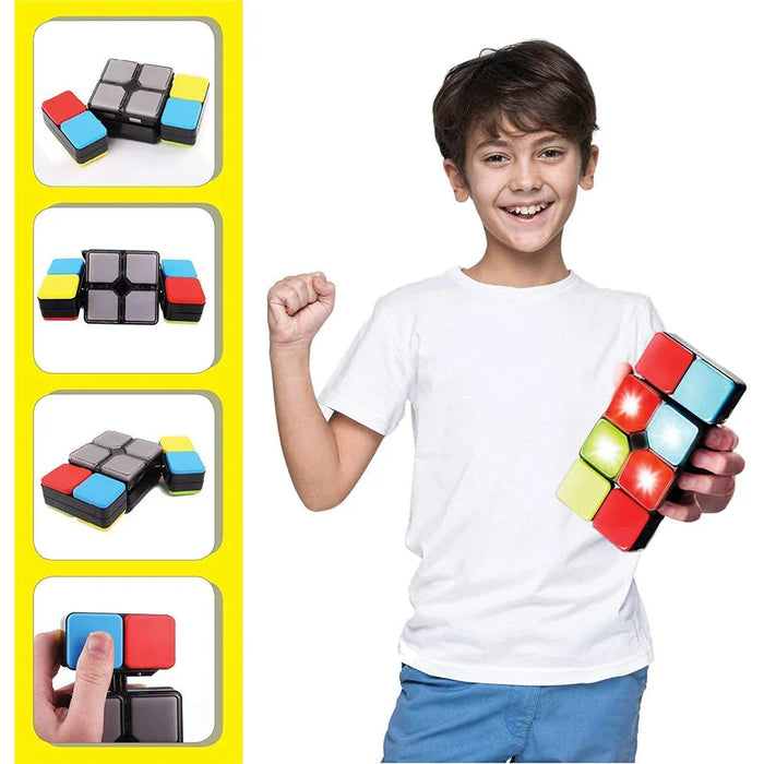Interactive Puzzle Cube, Engaging Music