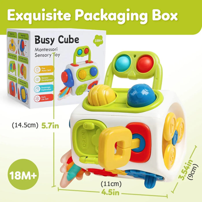 Portable Sensory Cube, Engaging Activity