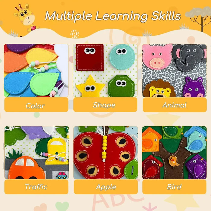 Sensory Animal Book, Interactive & Engaging