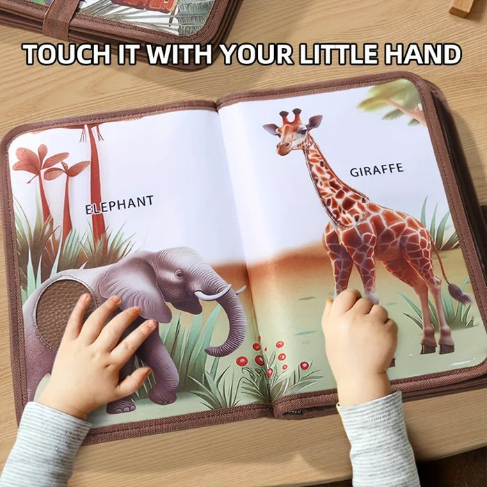 Interactive Sensory Book, Engaging Colors and Textures