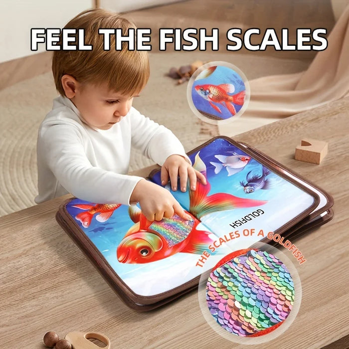 Interactive Sensory Book, Engaging Colors and Textures