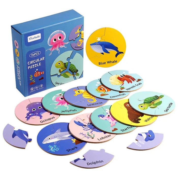 Interactive Animal Puzzle, Engaging Discovery