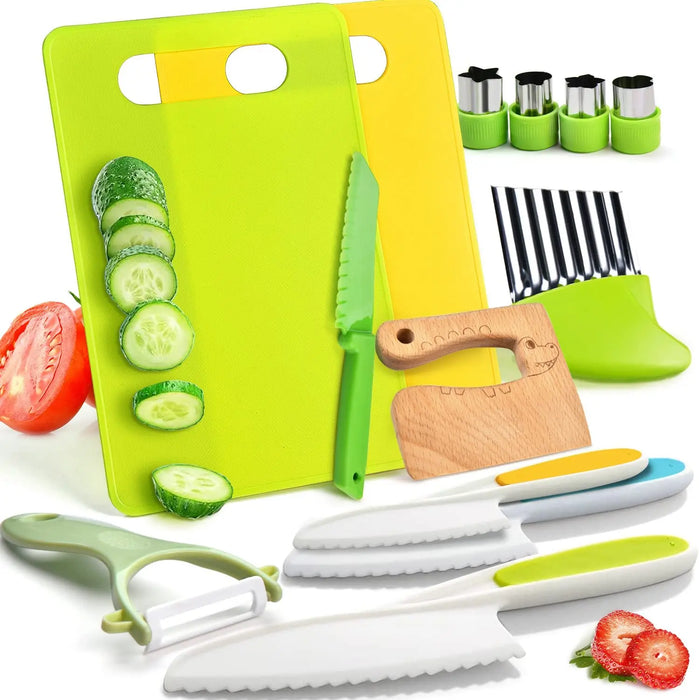 Child-friendly Cooking Set, Safe Kitchen Tools