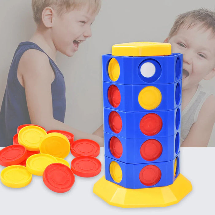 3D Connect 4 game, interactive twist