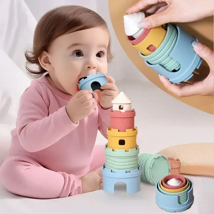 Colorful Stacking Toy, Interactive Play