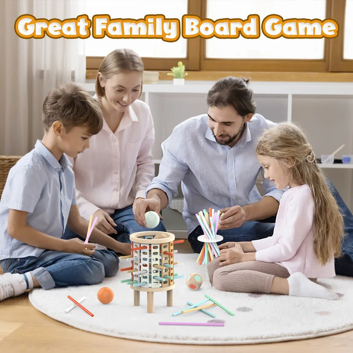 Balanced stacking game, cognitive development