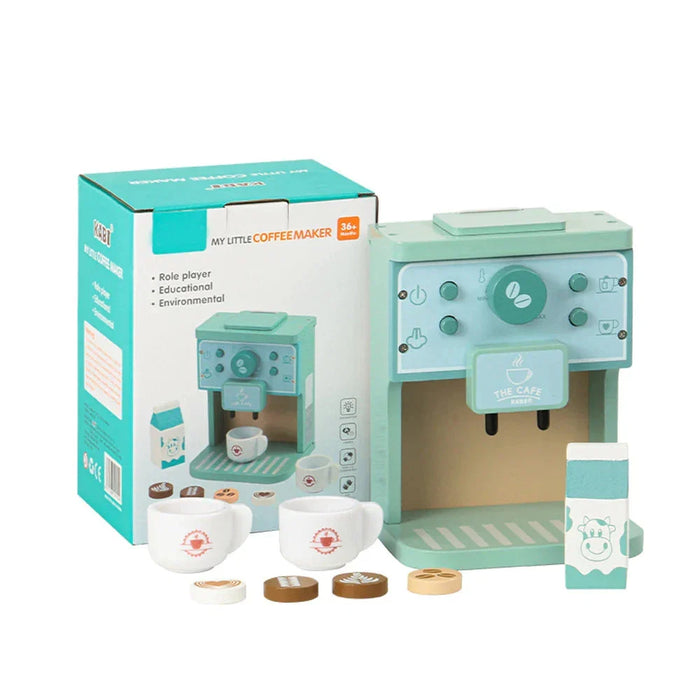 Wooden Coffee Play Set, Engaging and Interactive