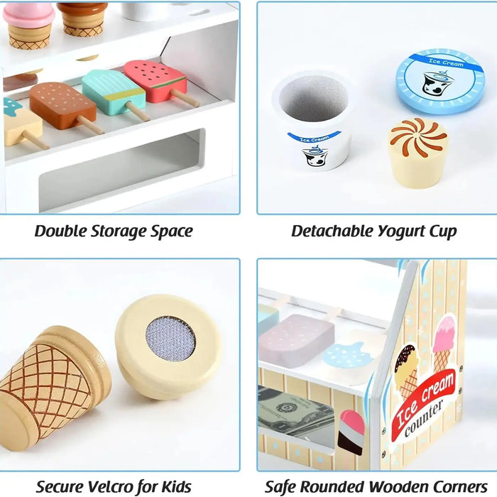 Creative ice cream playset, educational fun