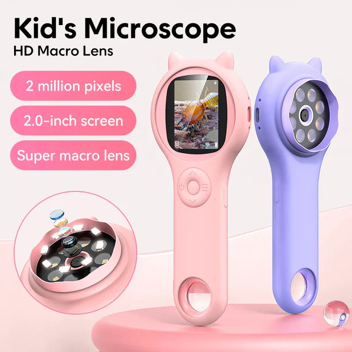 Compact Kids Microscope, Educational Tool